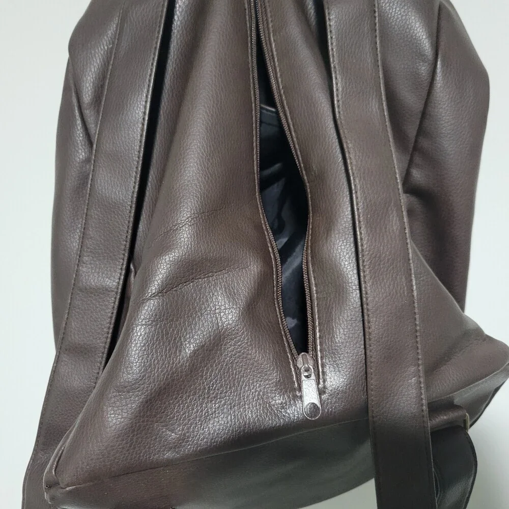 Disney Winnie the Pooh Tigger Eeyore Backpack Vintage Faux Leather Adjustable